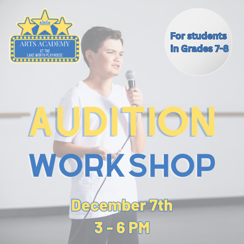 Dreyfoos School of the Arts Theatre Audition Workshop (Icon Image)